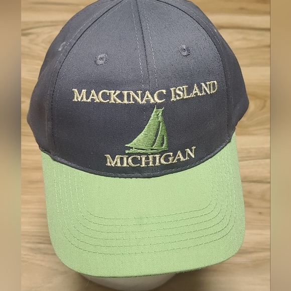 Mackinac Island Michigan destination baseball hat - Picture 9 of 9